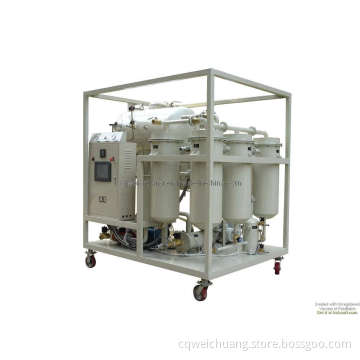 Advanced Vacuum Turbine Oil Purifier / Regeneration Machine